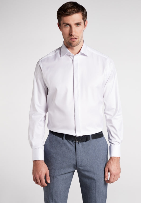 Eterna "Dobbelt Manchet" Modern fit Skjorte